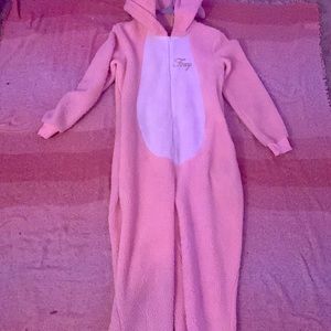 Pink fox onesie..supper cute for sleep overs and Halloween costumes 🥰